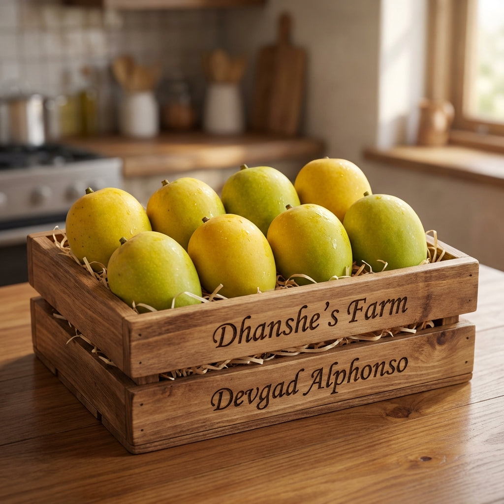 Devgad Alphonso Mango JUMBO Size [4 Dozen Box] 240g-279g