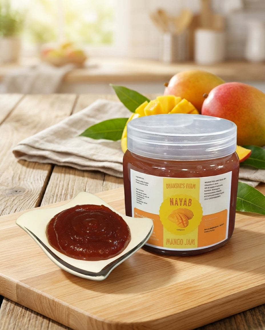 Ratnagiri Alphonso Mango Jam (640g)/Homemade