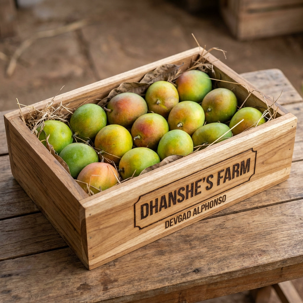 Devgad Alphonso Mango Size B 180g - 210g/Piece