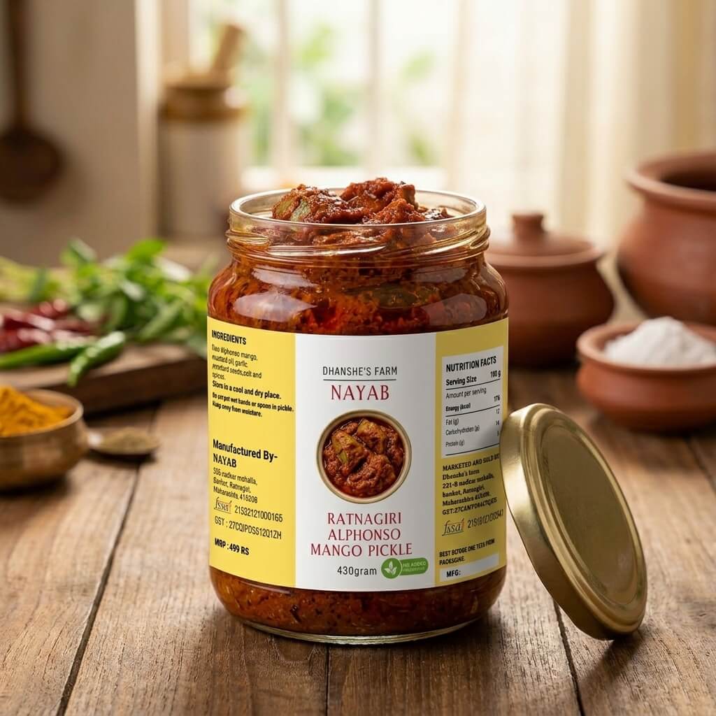 Ratnagiri Alphonso Mango Pickle