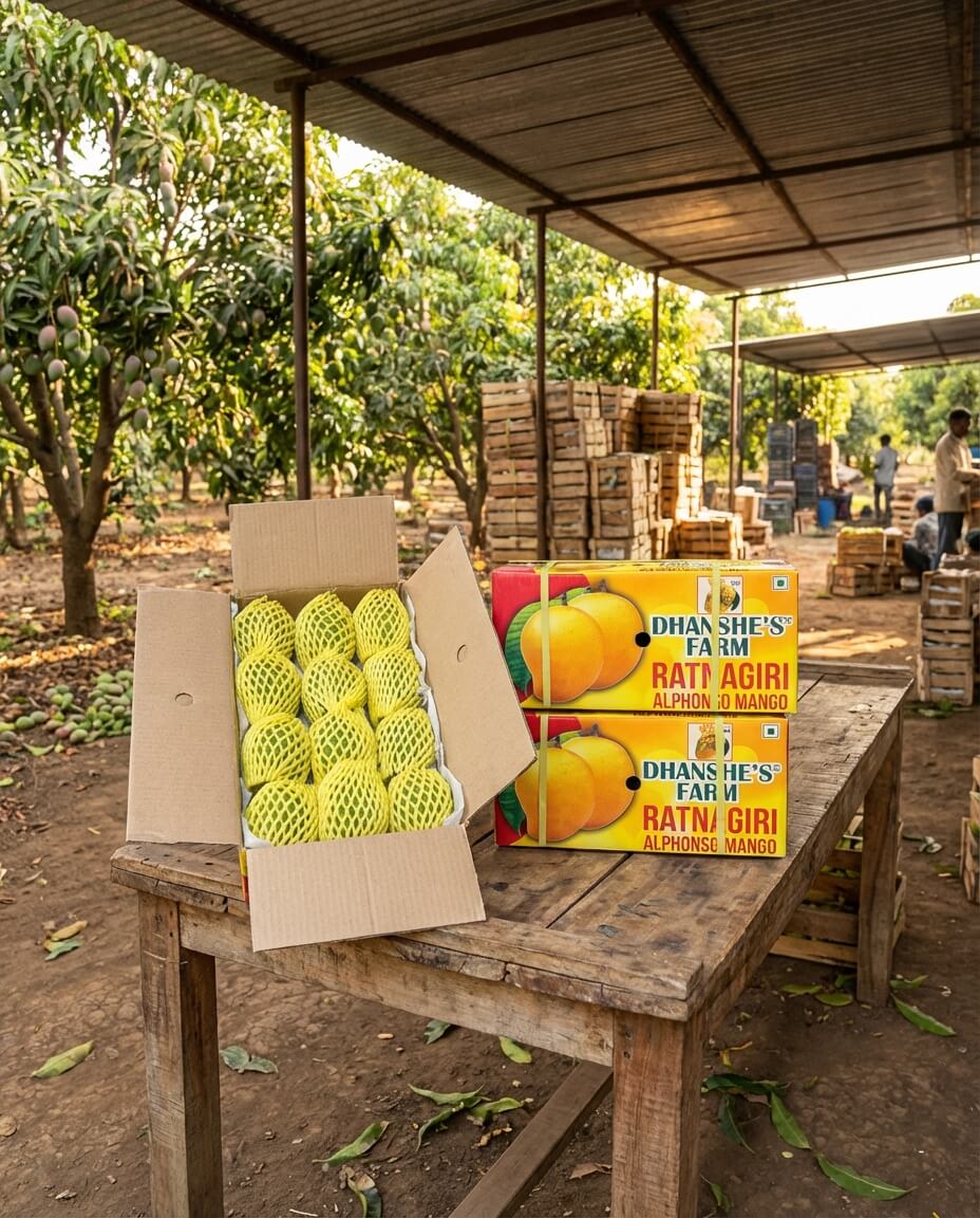 Ratnagiri Alphonso Mango JUMBO Size 240g -279g