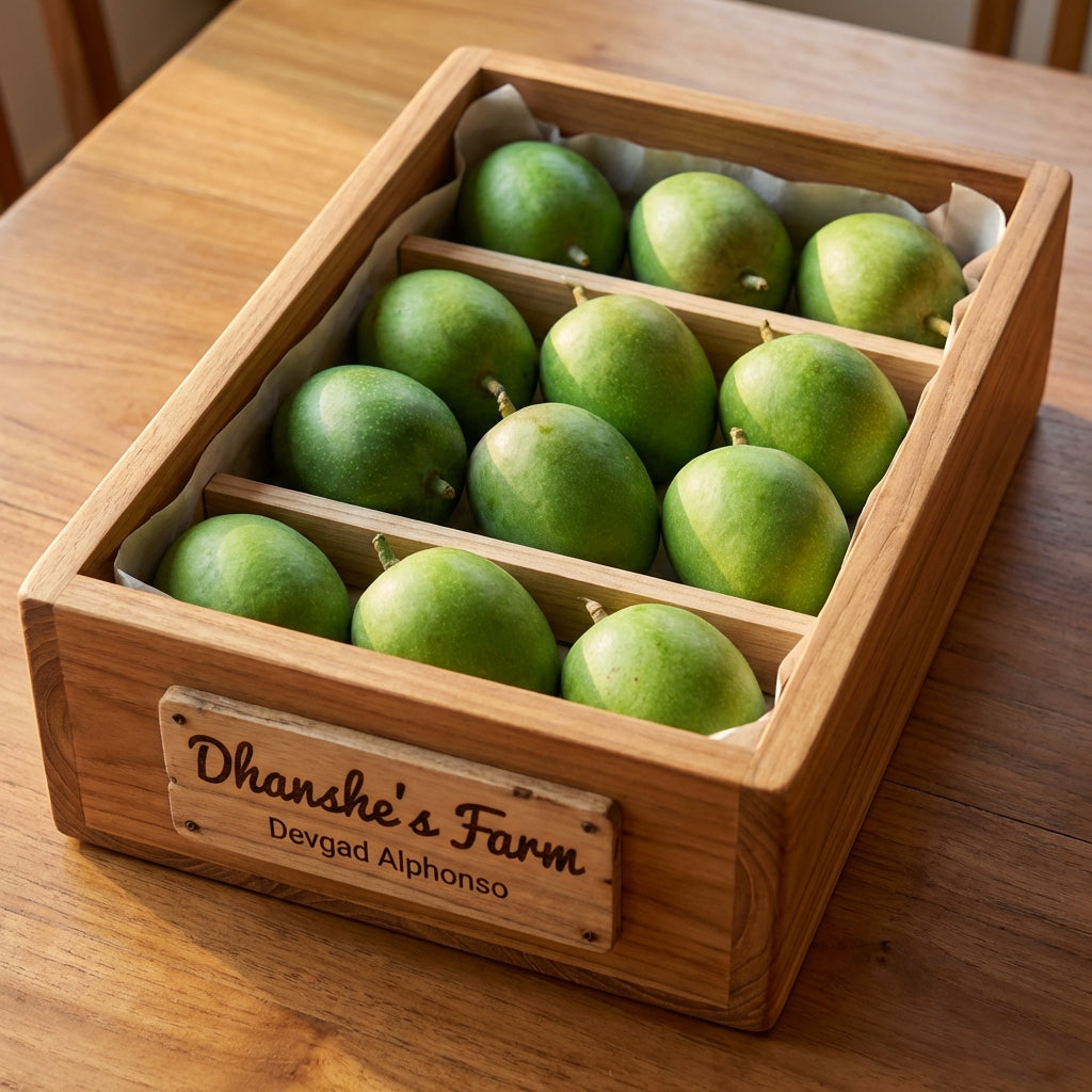 Devgad Alphonso Mango Size B 180g - 210g/Piece