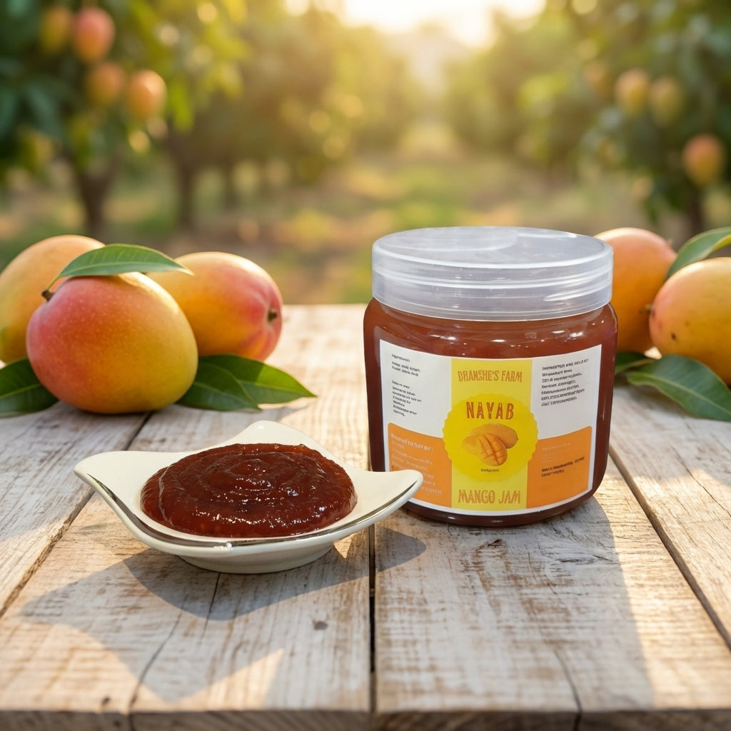Ratnagiri Alphonso Mango Jam (640g)/Homemade