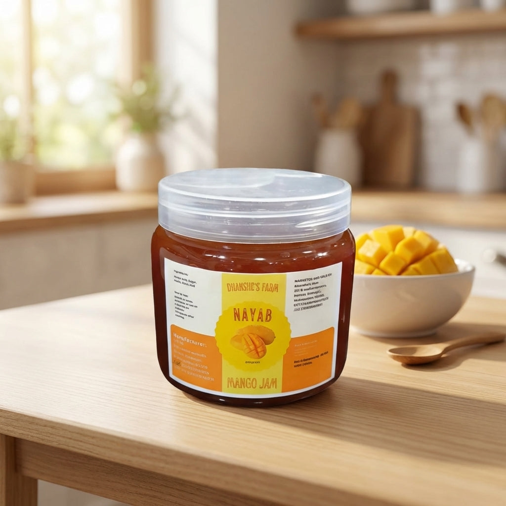 Ratnagiri Alphonso Mango Jam (640g)/Homemade