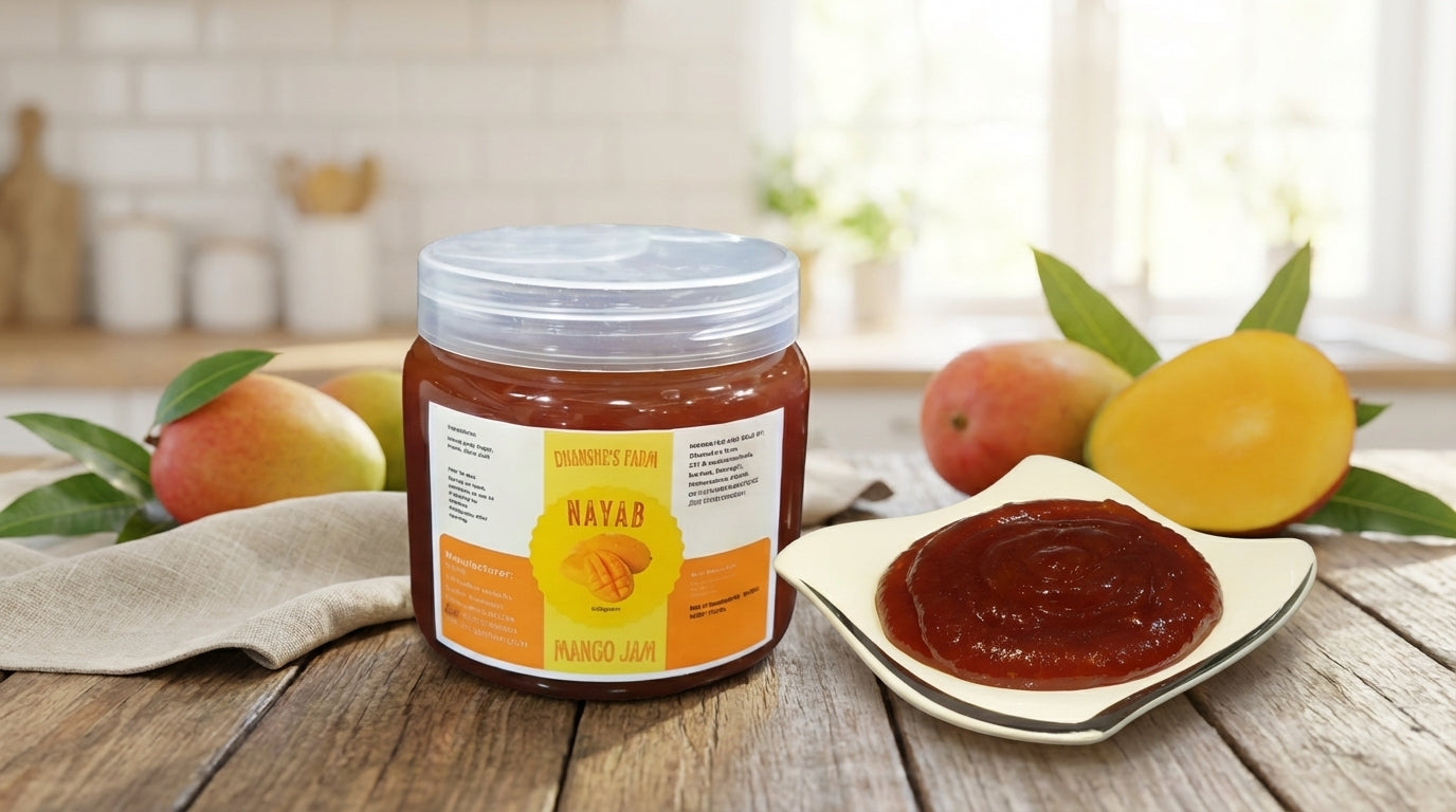 Ratnagiri Alphonso Mango Jam (640g)/Homemade